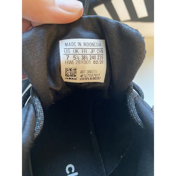 Adidas DB0275 Womens Cloudfoam Qt Racer Up Shoe-Size 7-Clean-*ONLY WORN INDOORS* - Picture 5 of 9